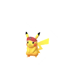 Pikachu (Nate’s visor)